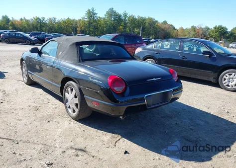 2002 Ford Thunderbird из США, поврежденный, VIN 1FAHP60A92Y106936